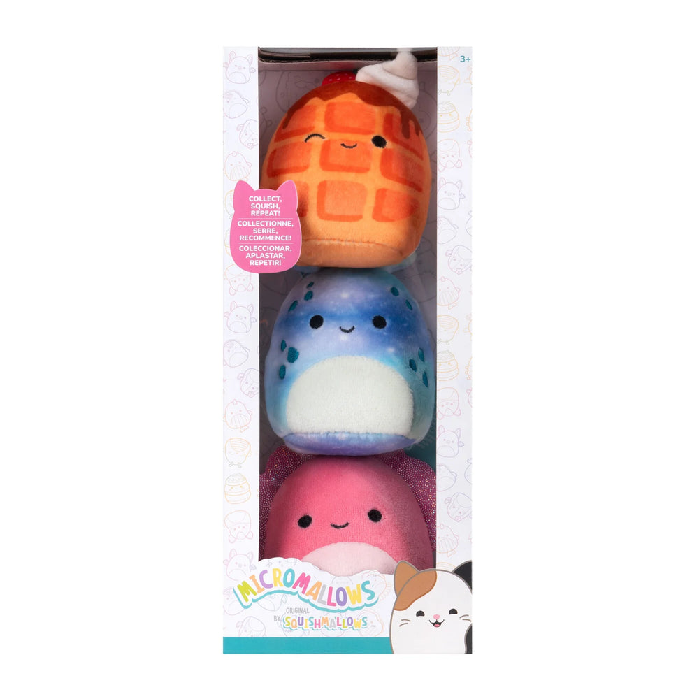 SQUISHMALLOWS - 2.5" Micromallows 3 Pack Plush