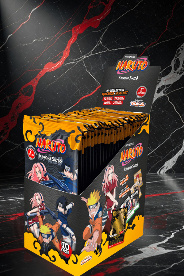 NARUTO Mythos TCG – Konoha Shido (2nd Edition) Booster Box