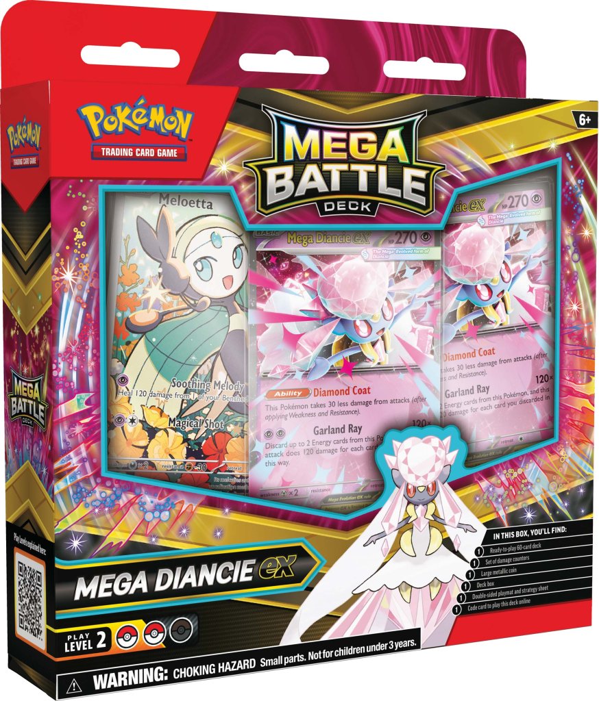 Pokemon - TCG - Mega Battle Deck— Mega Gengar ex / Mega Diancie ex