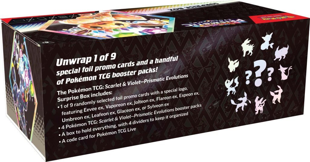 Pokemon - TCG - Prismatic Evolutions Surprise Box