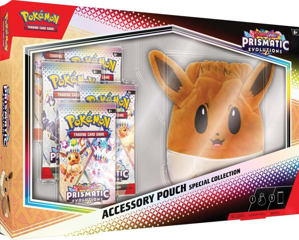 Pokemon - TCG - Prismatic Evolutions Accessory Pouch