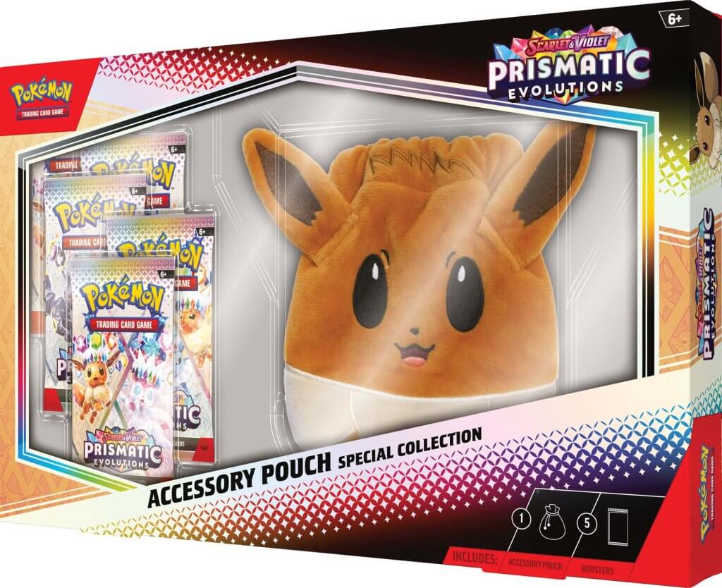 Pokemon - TCG - Prismatic Evolutions Accessory Pouch