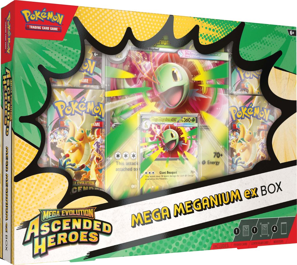 Pokemon - TCG - Ascended Heroes Mega Meganium ex Box