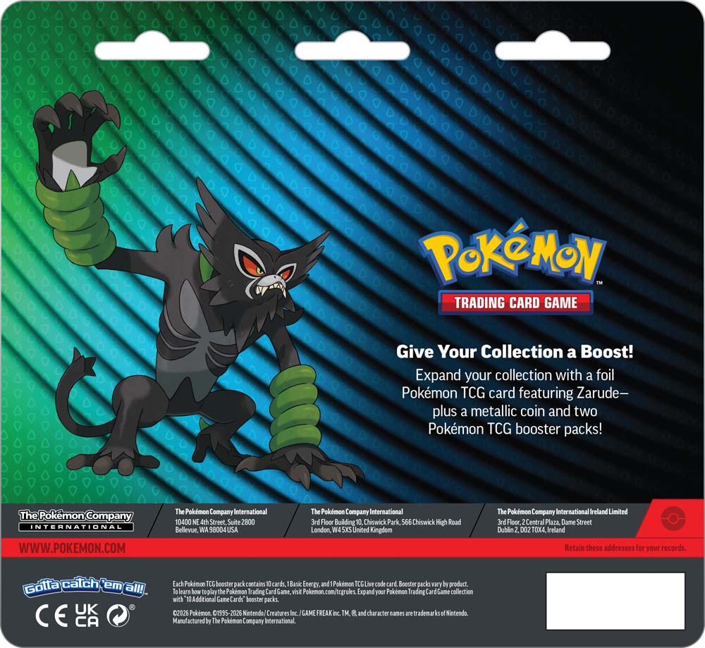 Pokémon TCG: 2-Pack Blister - Zarude