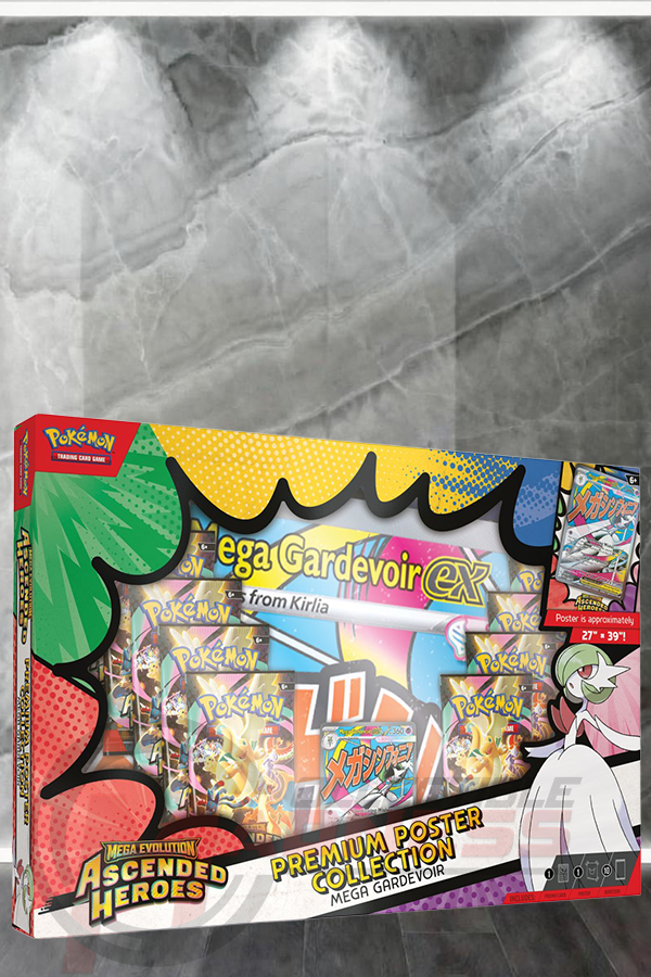Pokemon - TCG - Ascended Heroes Premium Poster Collection—Mega Gardevoir ex