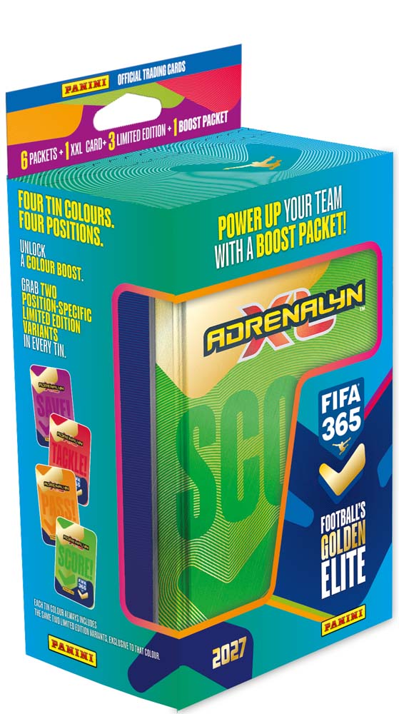 PANINI FIFA 365 Adrenalyn XL 2027 Soccer Classic Tin