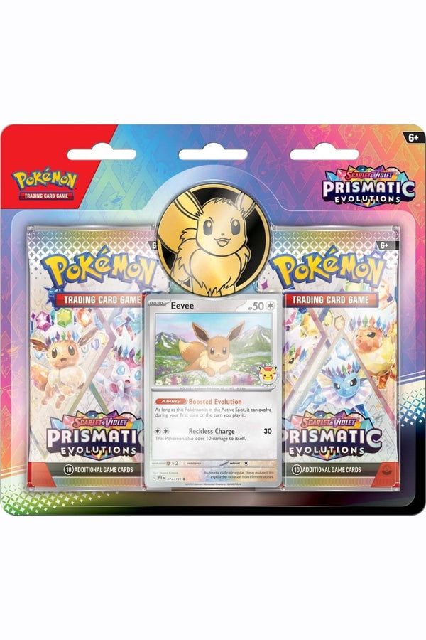 Pokemon - TCG - Prismatic Evolutions 2-PK Blister Pokemon - TCG - Prismatic Evolutions 2-PK Blister