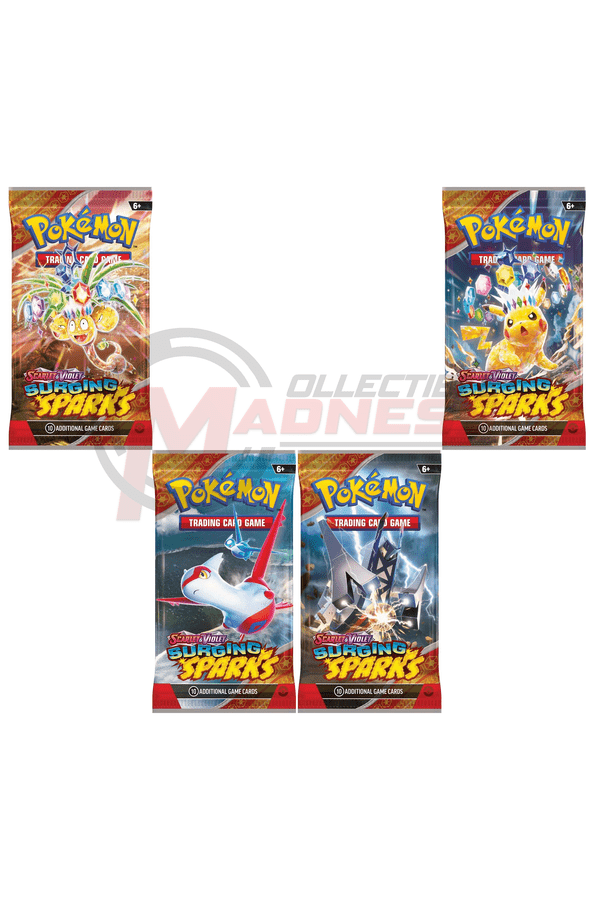 Pokemon - TCG - Surging Sparks Booster Pack Options Pokemon - TCG - Surging Sparks Booster Pack Options