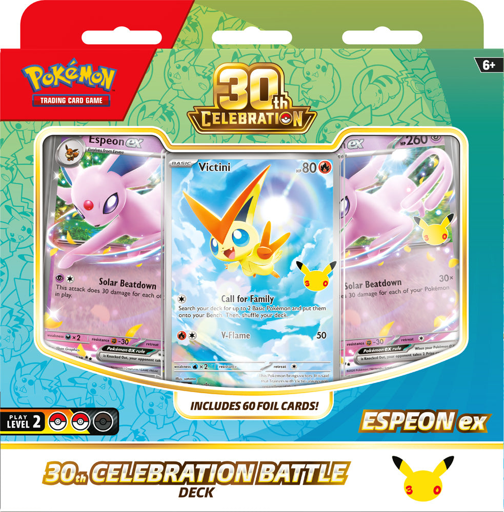 Pokemon - TCG - 30th Celebration Battle Deck— Espeon ex