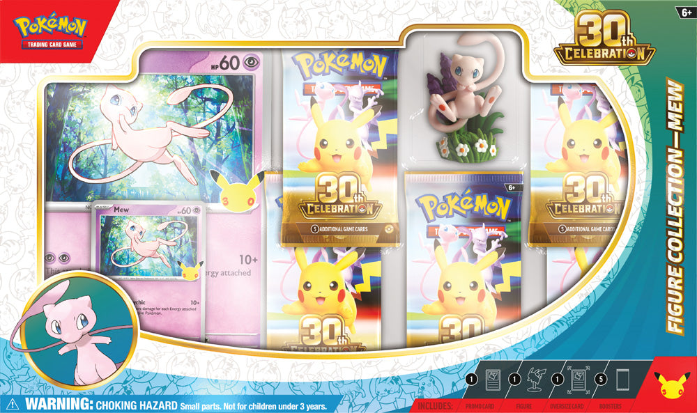 Pokemon - TCG - 30th Celebration Figure Collection - Mew