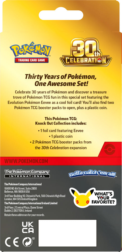 Pokemon - TCG - 30th Celebration Knock Out Collection