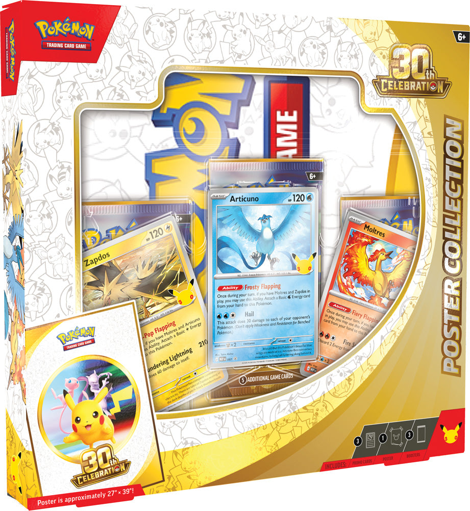 Pokemon - TCG - 30th Celebration Poster Collection