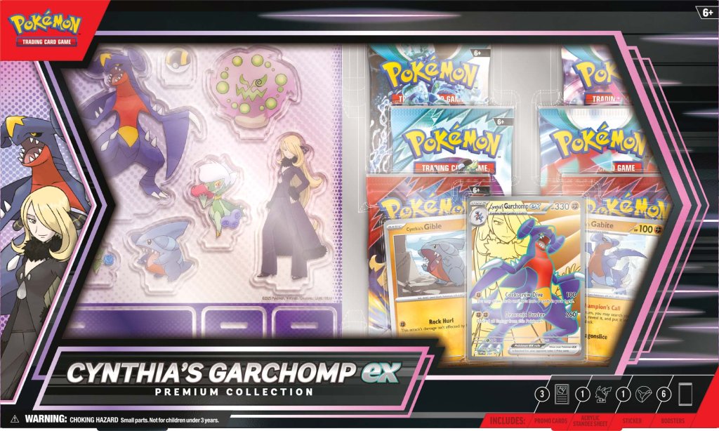 Pokemon - TCG - Cynthia's Garchomp ex Premium Collection
