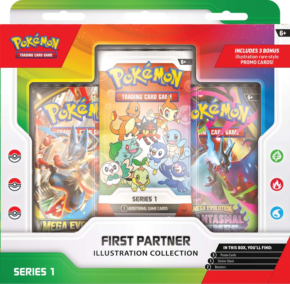 Pokemon - TCG - First Partner Illustration Collection—Series 1