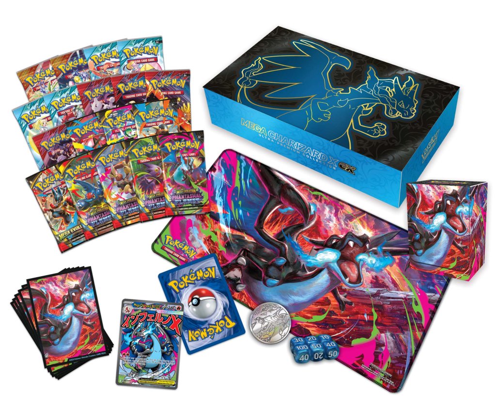 Pokemon - TCG - Mega Charizard X ex Ultra-Premium Collection