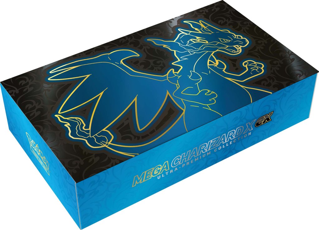 ** Factory Seal Fault ** Pokemon - TCG - Mega Charizard X ex Ultra-Premium Collection