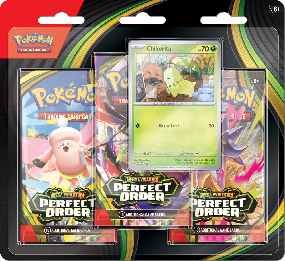Pokemon - TCG - Perfect Order Three Booster Blister