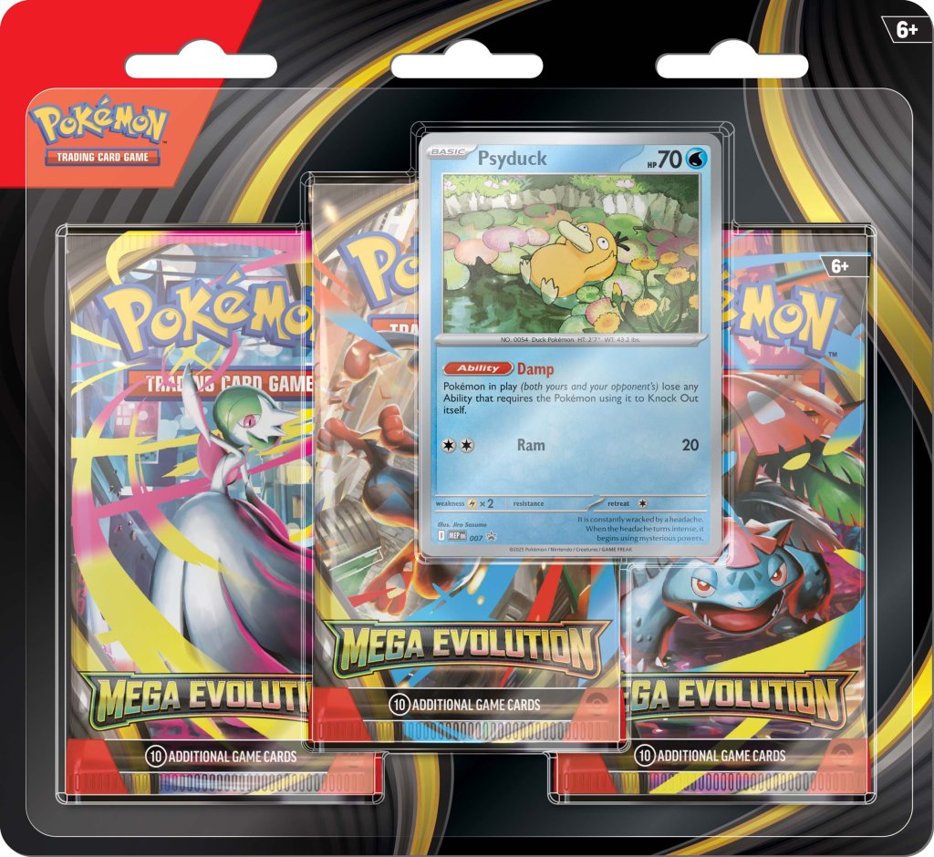Pokemon - TCG - Mega Evolution Three Booster Blister