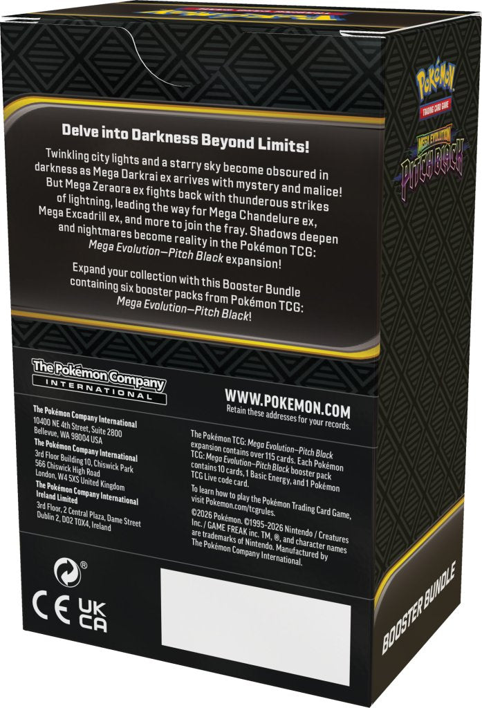 Pokemon - TCG - Pitch Black Booster Bundle