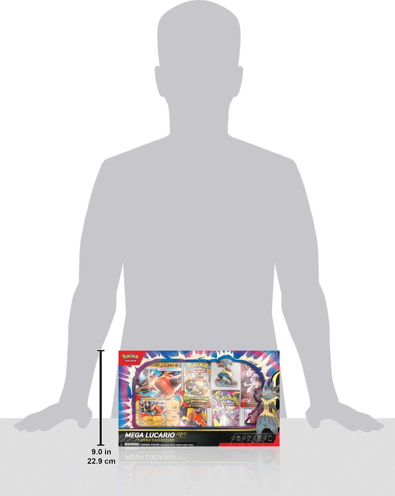 Pokemon - TCG - Mega Lucario ex Figure Collection