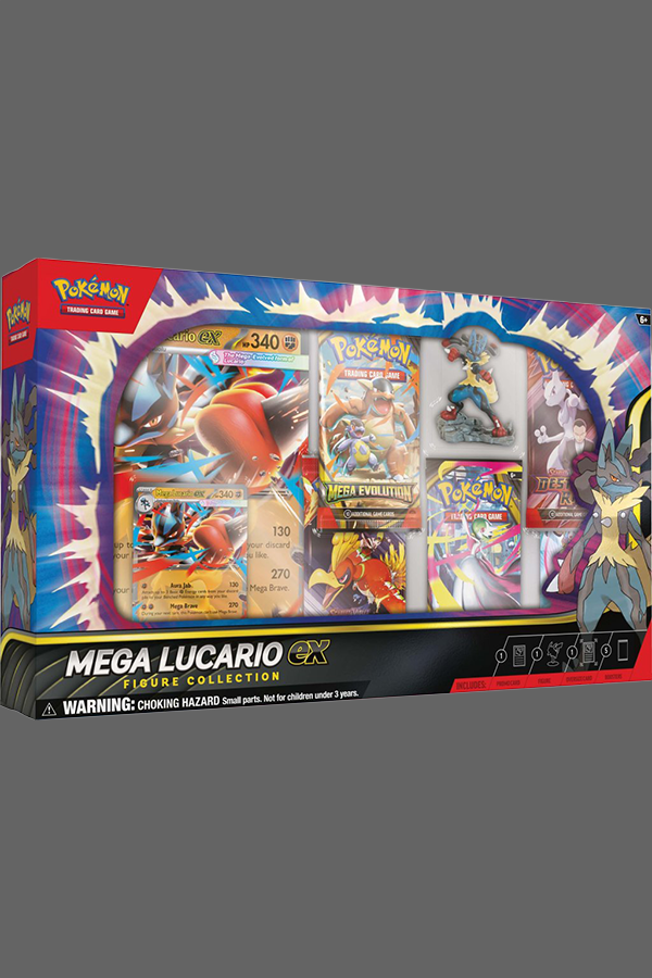 Pokemon - TCG - Mega Lucario ex Figure Collection