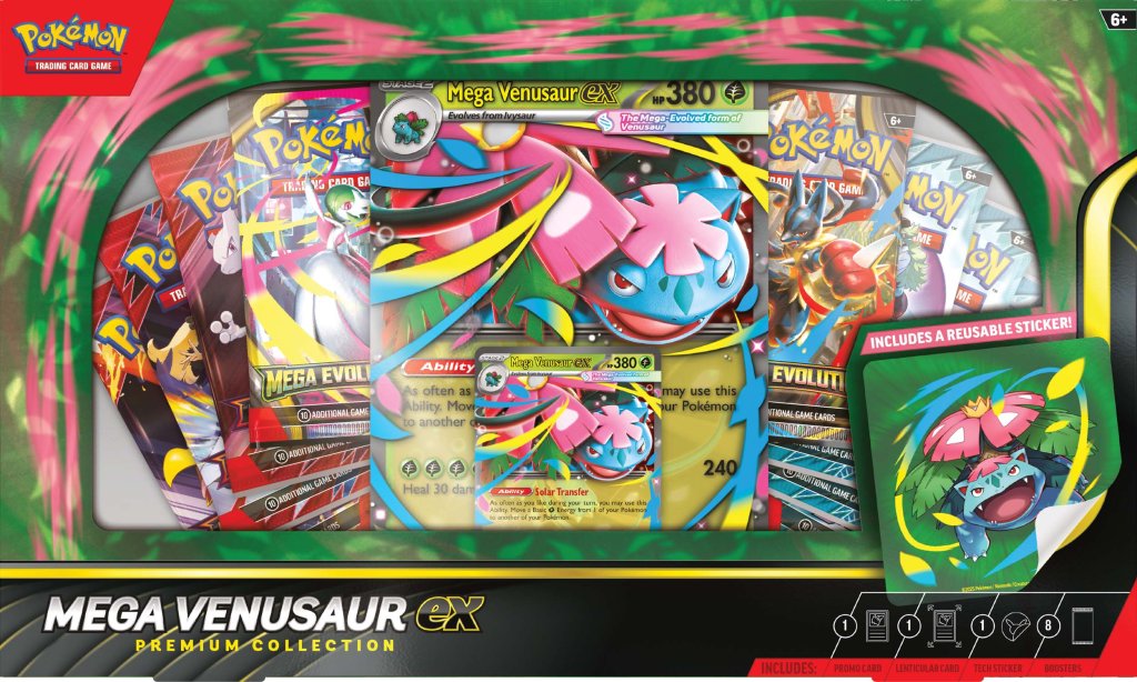 Pokemon - TCG - Mega Venusaur ex Premium Collection