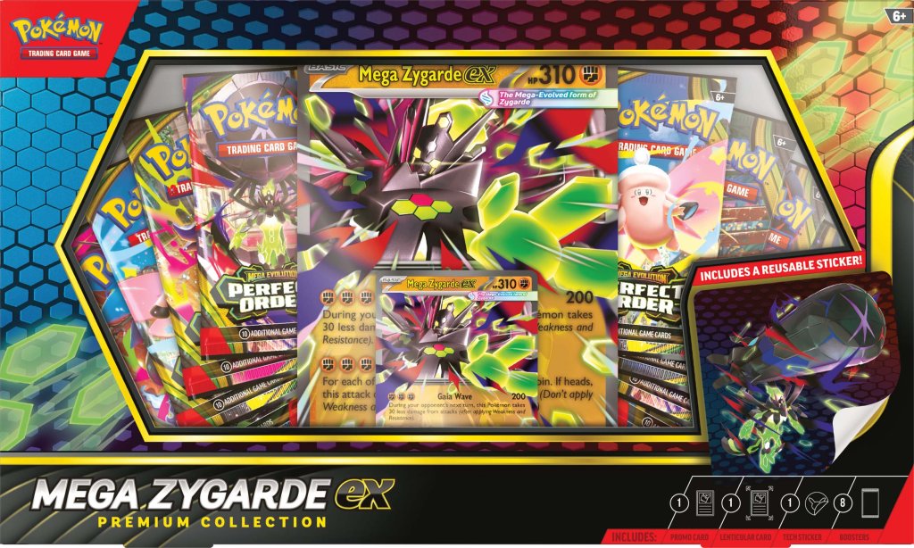 Pokemon - TCG - Mega Zygarde ex Premium Collection