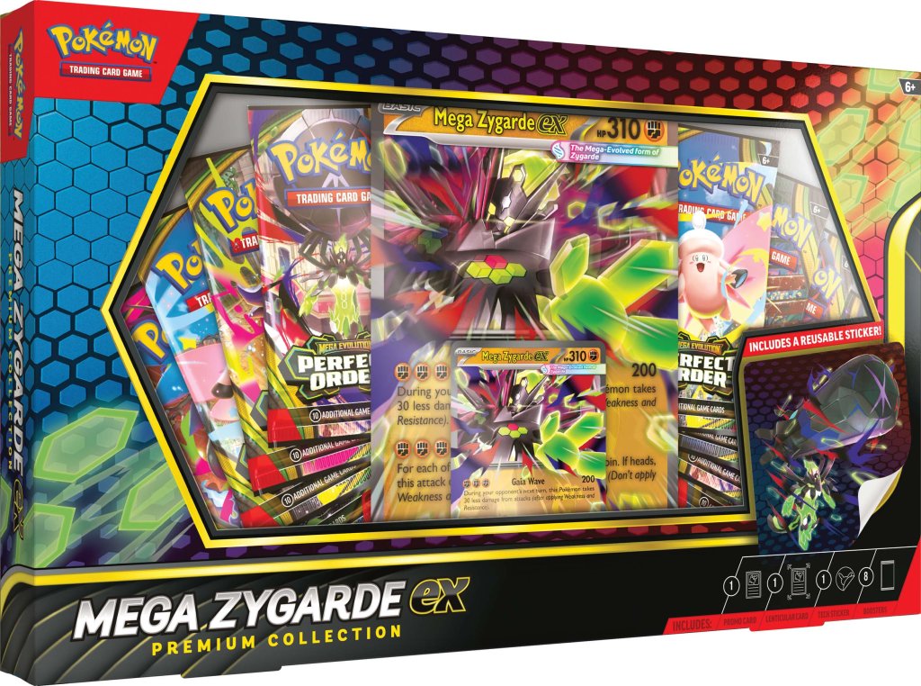 Pokemon - TCG - Mega Zygarde ex Premium Collection