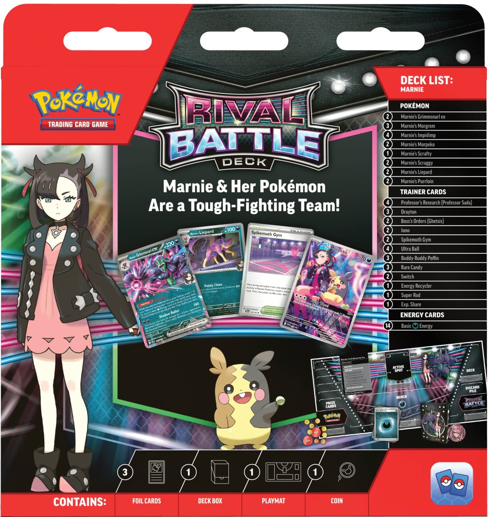 Pokemon - TCG - Rival Battle Deck—Marnie/Steven