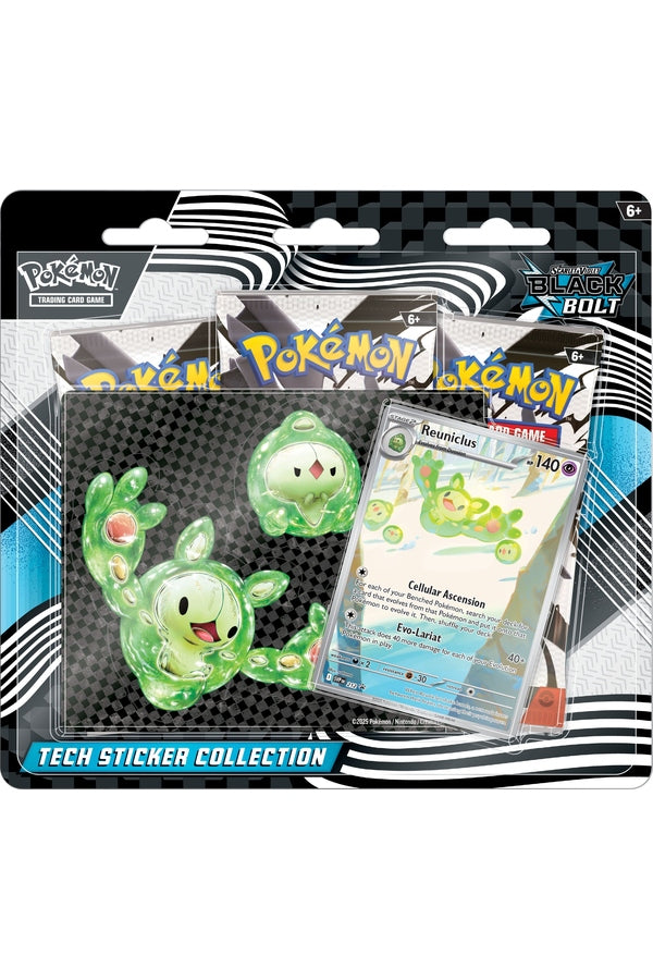 Pokemon - TCG - Black Bolt Tech Sticker Collection