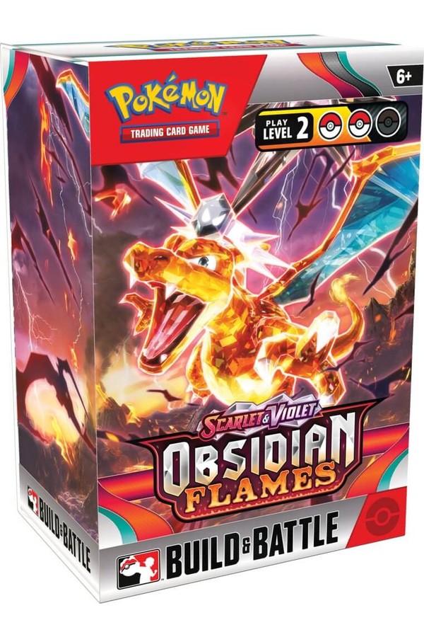 Pokemon - TCG - Obsidian Flames Build & Battle Box Pokemon - TCG - Obsidian Flames Build & Battle Box