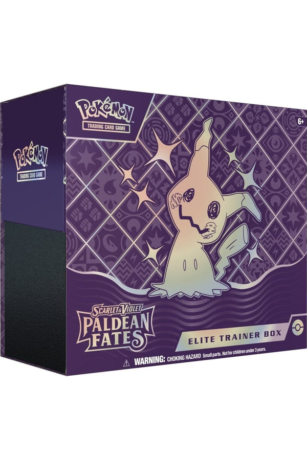 Pokemon - TCG - Scarlet & Violet 4.5 Paldean Fates Elite Trainer Box Pokemon - TCG - Scarlet & Violet 4.5 Paldean Fates Elite Trainer Box