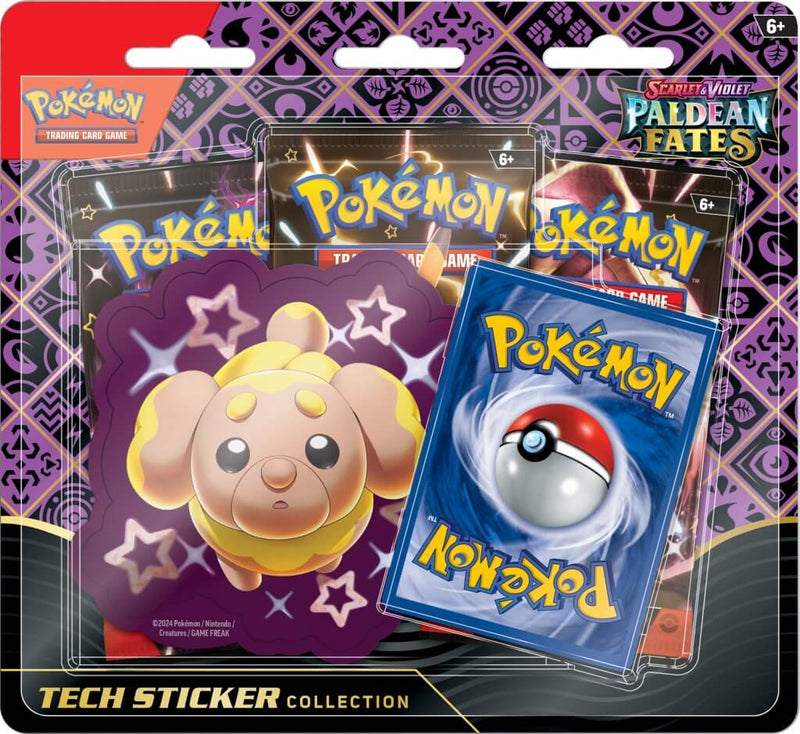 Pokemon - TCG - Scarlet & Violet 4.5 Paldean Fates Tech Sticker Blister