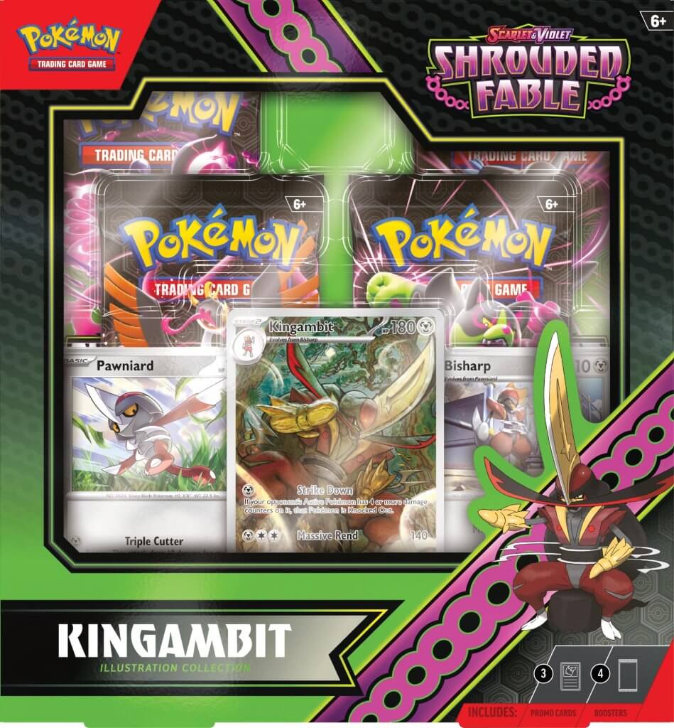 Pokemon - TCG - Shrouded Fable Kingambit Illustration Collection