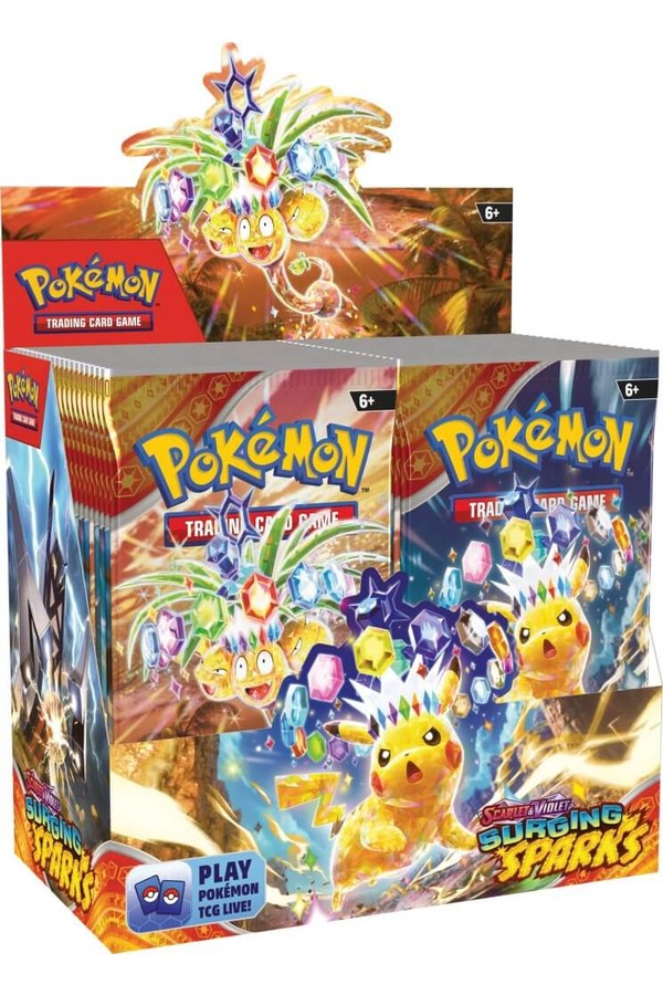 Pokemon - TCG - Surging Sparks Booster Box Options Pokemon - TCG - Surging Sparks Booster Box Options