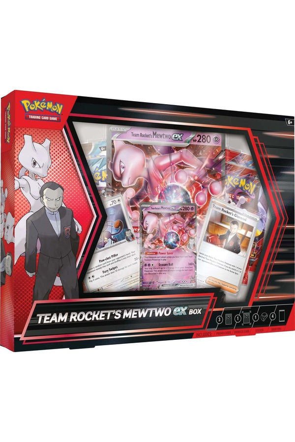 Pokemon - TCG - Team Rocket's Mewtwo ex Box