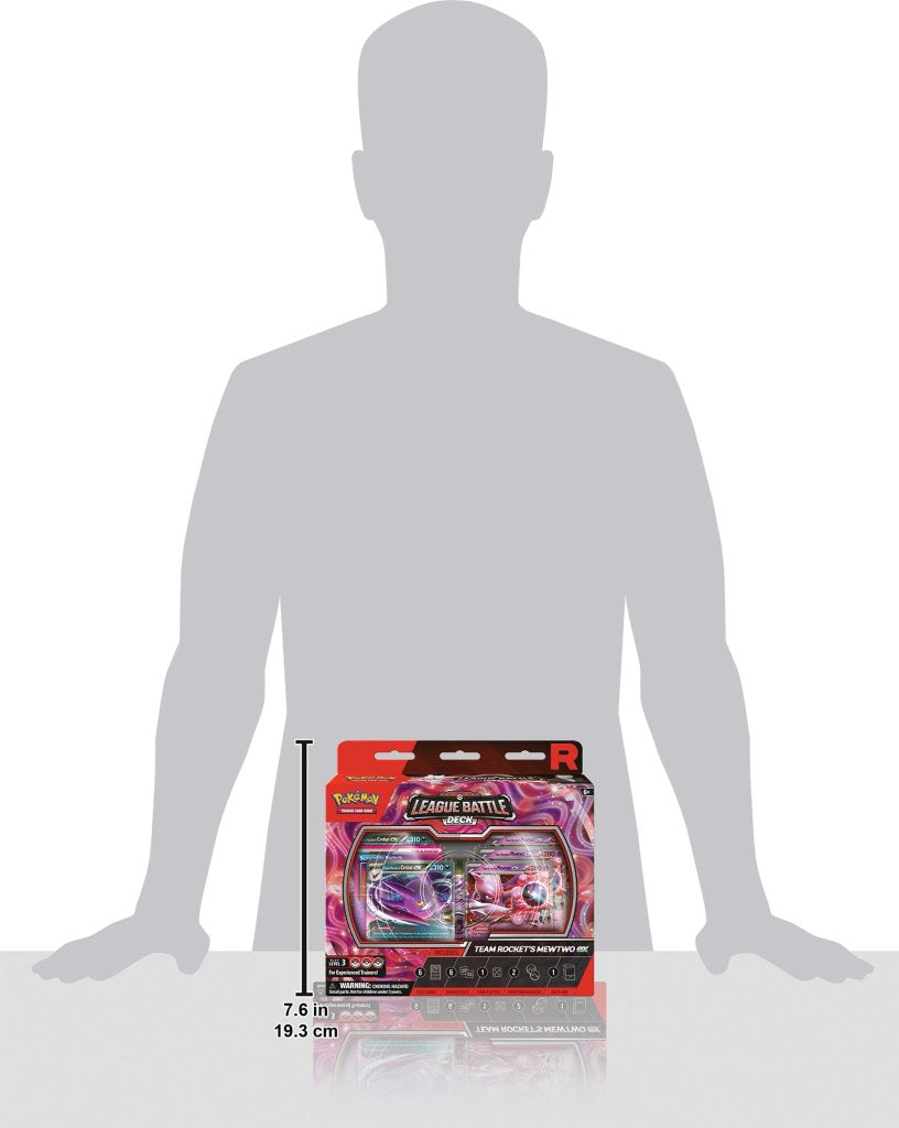 Pokemon - TCG - Team Rocket’s Mewtwo ex League Battle Deck