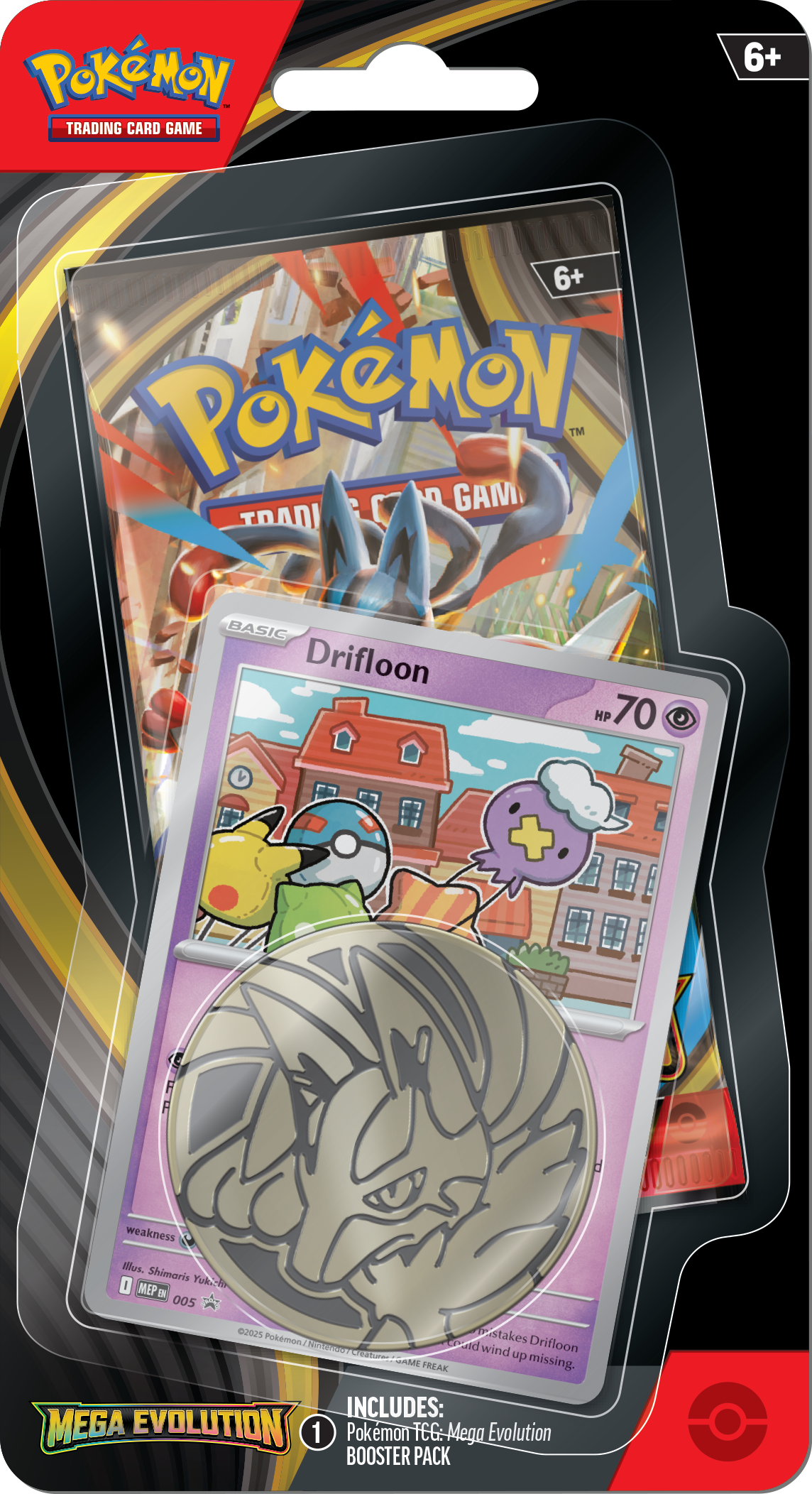 Pokemon - TCG - Mega Evolution Checklane Blister