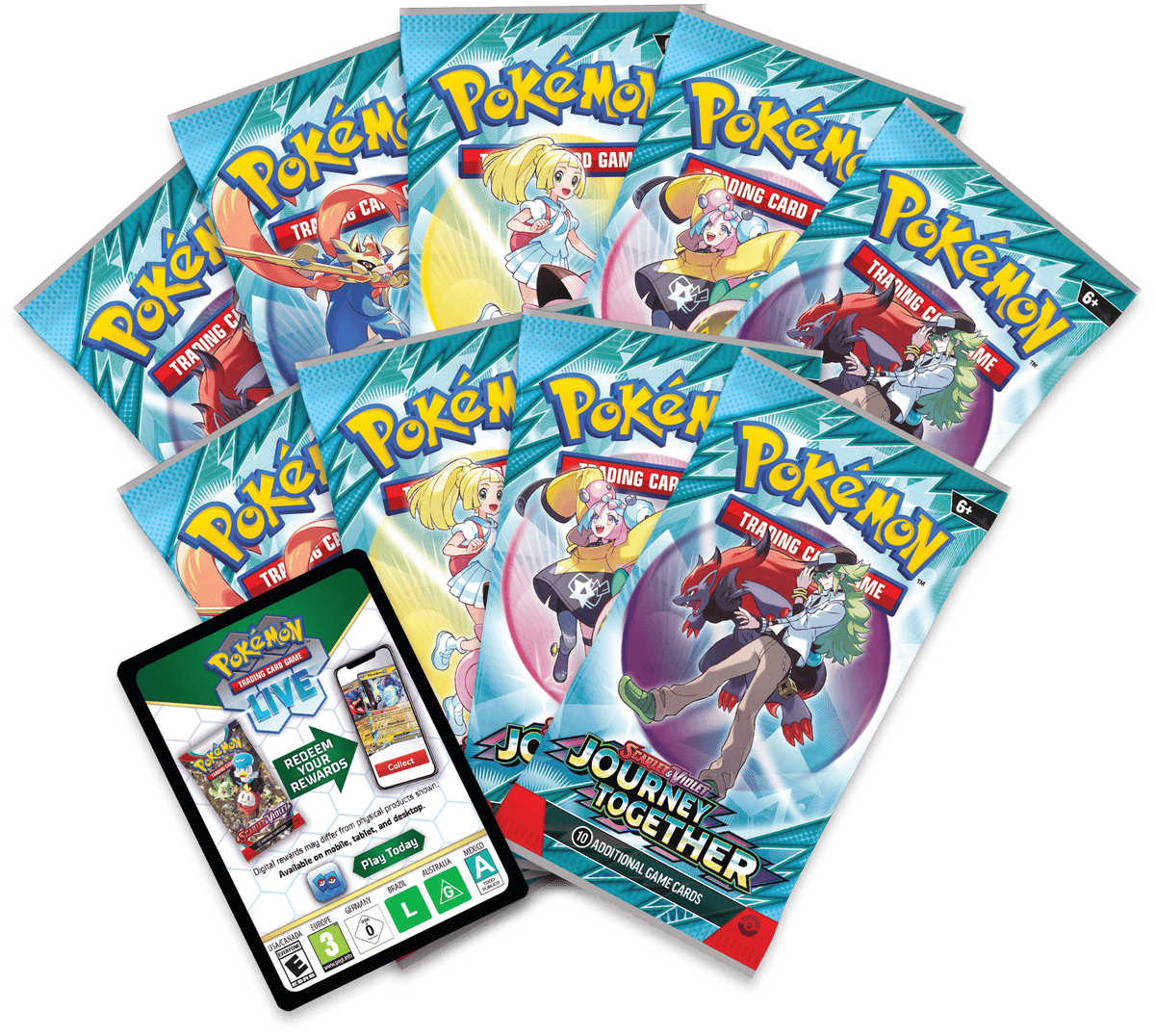 Pokemon - TCG - Journey Together Elite Trainer Box Options