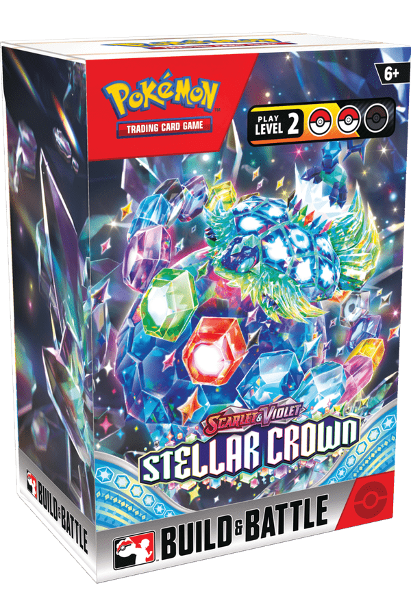 Pokemon TCG Stellar Crown Build and Battle Box