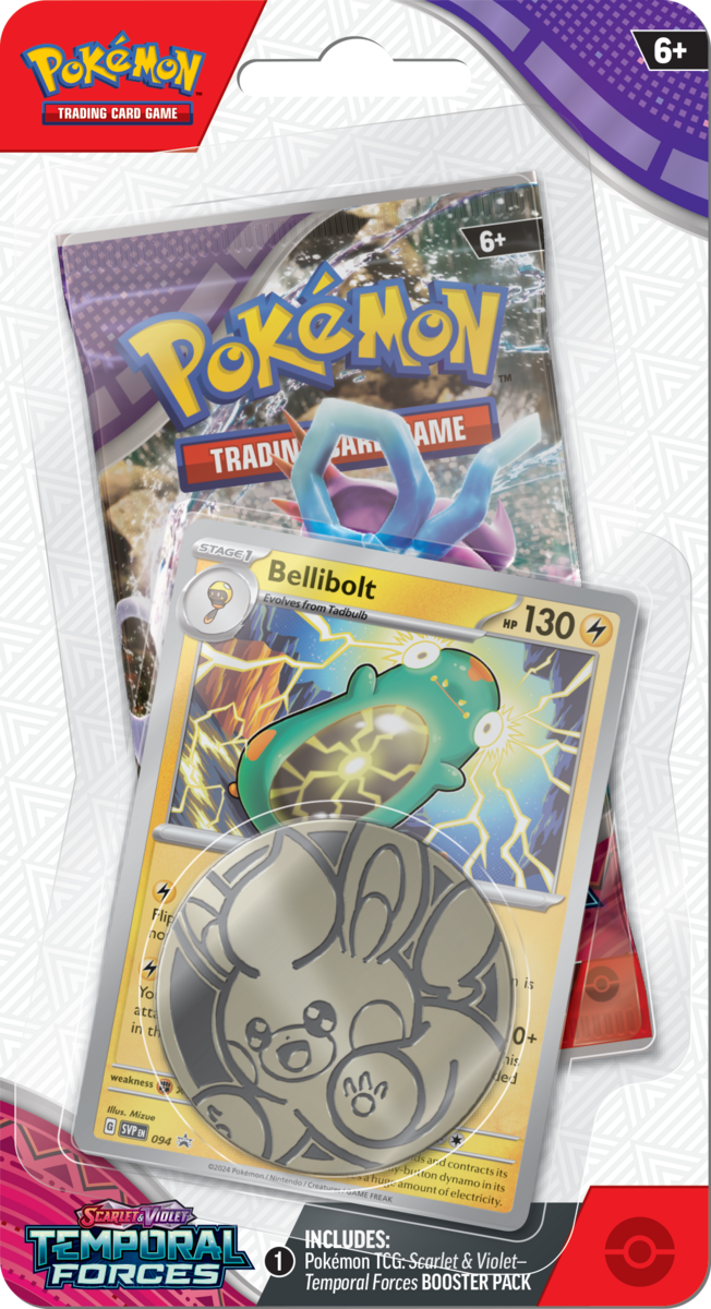 Pokemon - TCG - Temporal Forces Checklane Blister