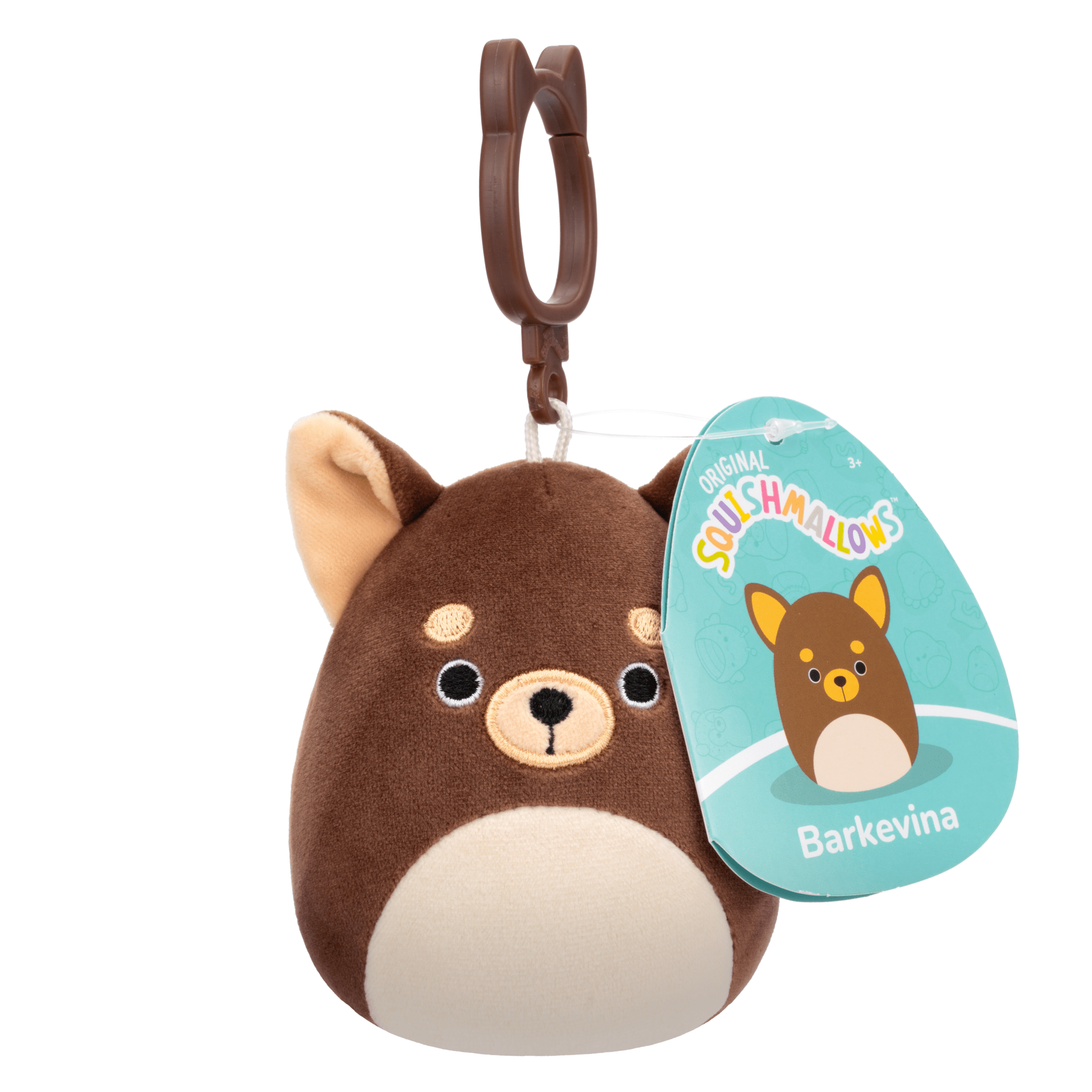 SQUISHMALLOWS 3.5" Clip Assorted A Wave 20