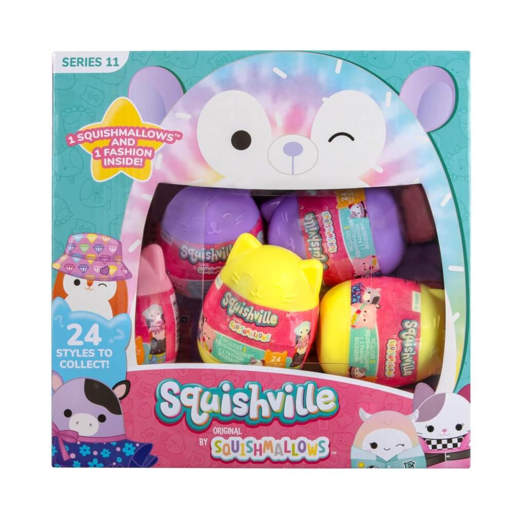 SQUISHMALLOWS SQUISHVILLE STORAGE PLAY & DISPLAY ASSORTED STYLES