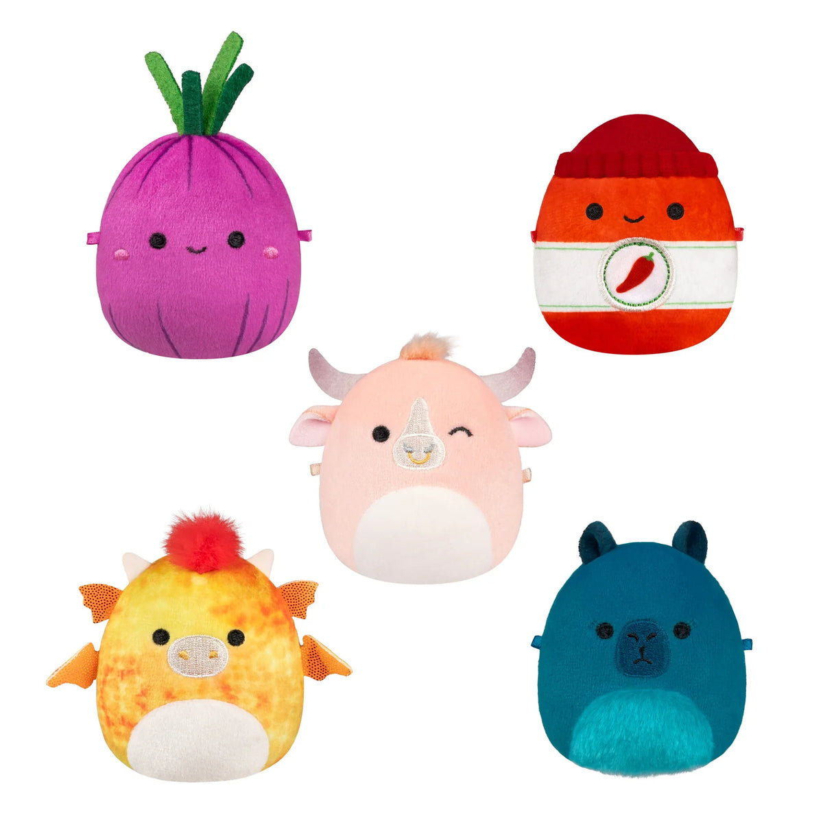 SQUISHMALLOWS - 2.5" Micromallows 5 Pack Plush