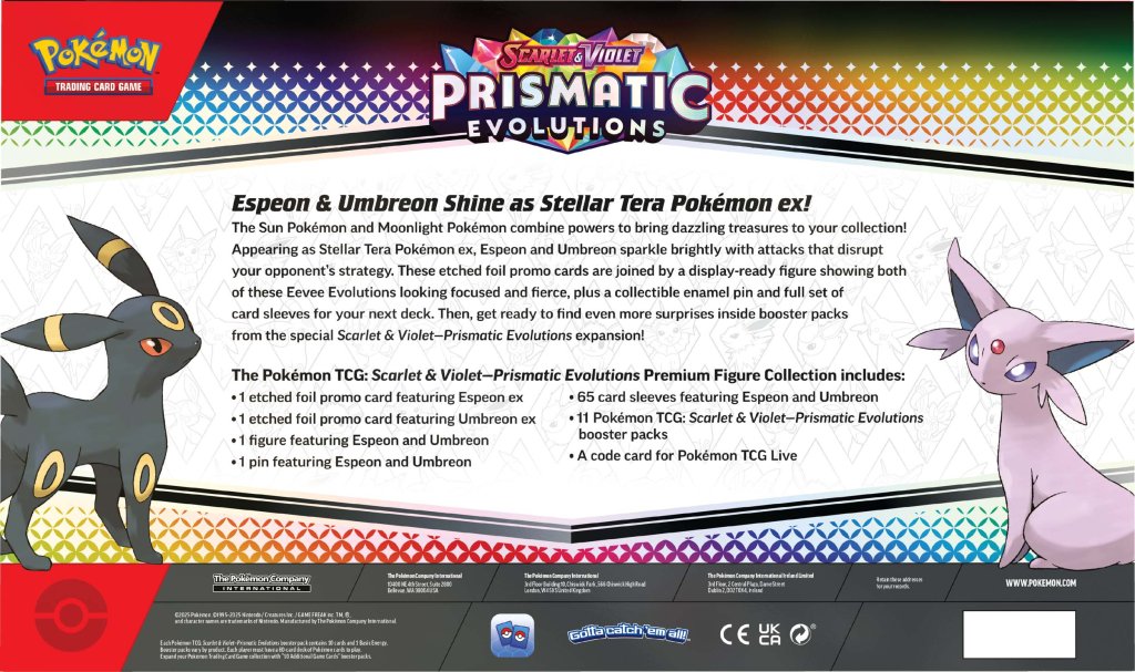 Pokemon - TCG - Prismatic Evolutions Premium Figure Collection