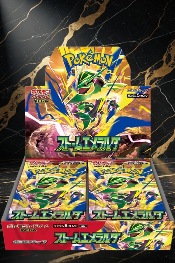 Pokemon Japanese - TCG - Storm Emeralda M6 Booster Box