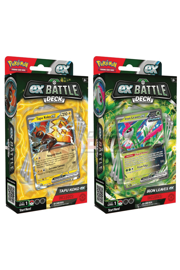 Pokemon - TCG - Tapu Koko ex / Iron Leaves ex Battle Deck