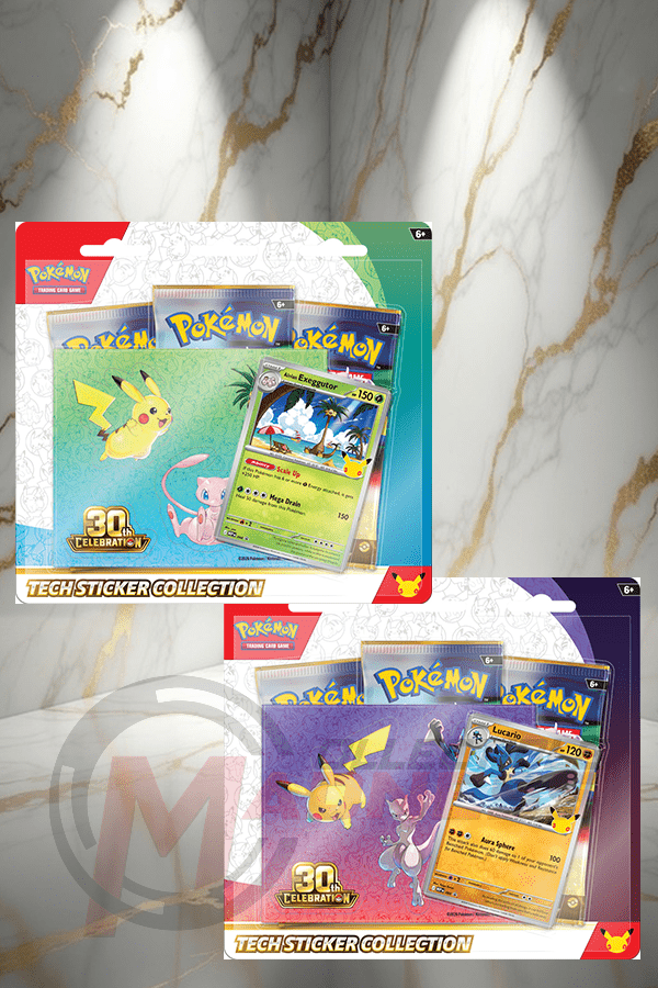 Pokemon - TCG - 30th Celebration Tech Sticker Collection