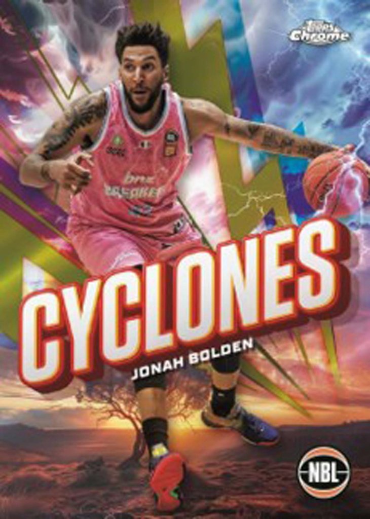 TOPPS Chrome NBL 2024/2025 Basketball Trading Cards - Mega Pack Box