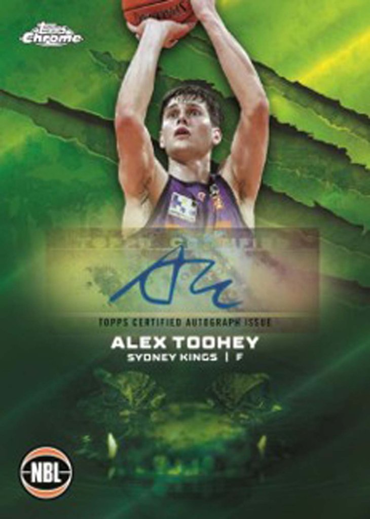 TOPPS Chrome NBL 2024/2025 Basketball Trading Cards - Mega Pack Box